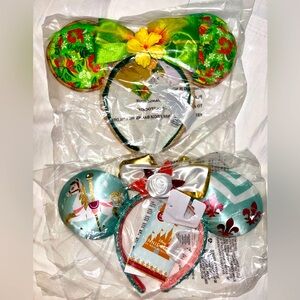 NWT RARE - Disney Minnie Mouse Main Attraction Carousel + Tiki Room